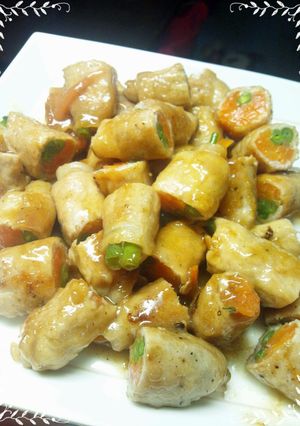 バター醤油で間違いない!豚肉の野菜巻き-レシピのメイン写真