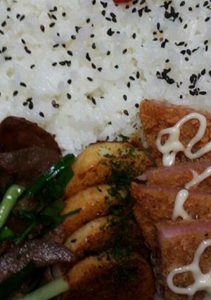 お弁当*メインは山芋焼き!!-レシピのメイン写真