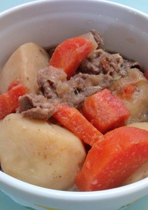 圧力鍋とつゆで簡単！肉じゃが-レシピのメイン写真