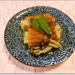 รูปของ ちくわと高野豆腐の煮物～♬