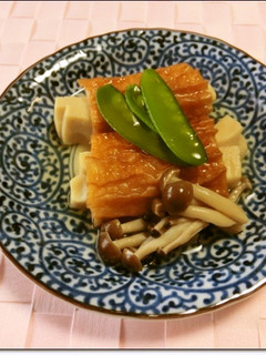 ちくわと高野豆腐の煮物~♬-レシピのメイン写真