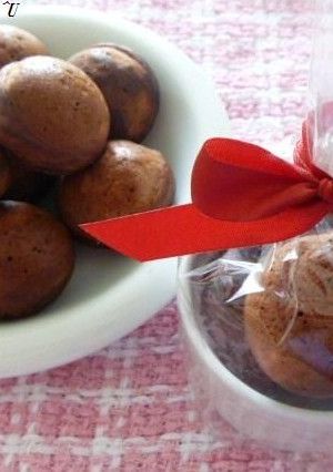 ❤バレンタイン❤ベビーカステラ❤純ココア-レシピのメイン写真