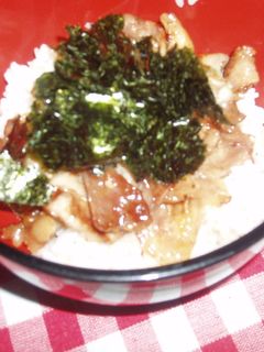 豚肉切り落としで焼肉ドン☆-レシピのメイン写真