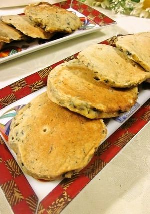 ひじき入りヘルシーおからのパンケーキ-レシピのメイン写真