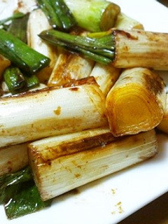 長ねぎ大量消費!ねぎだけバター醤油☆-レシピのメイン写真