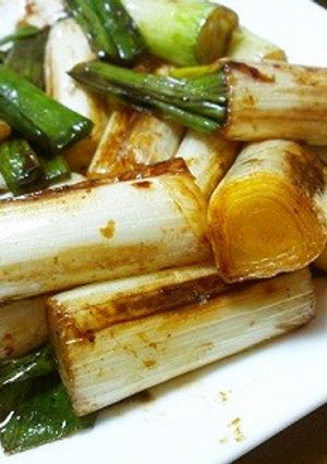 長ねぎ大量消費！ねぎだけバター醤油☆-レシピのメイン写真