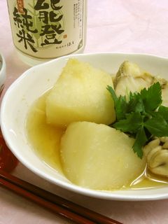 体温めレシピ、蕪と鱈の煮物(生姜風味)-レシピのメイン写真