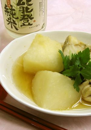 体温めレシピ、蕪と鱈の煮物(生姜風味)-レシピのメイン写真