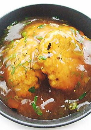 ひろうす風あんかけ-レシピのメイン写真