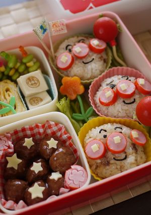 アンパンマン弁当ー運動会用ー-レシピのメイン写真