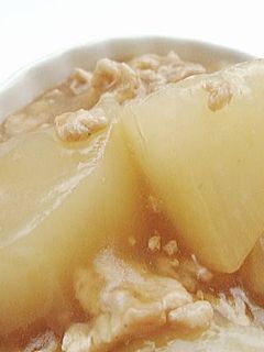 大根のそぼろ煮-レシピのメイン写真