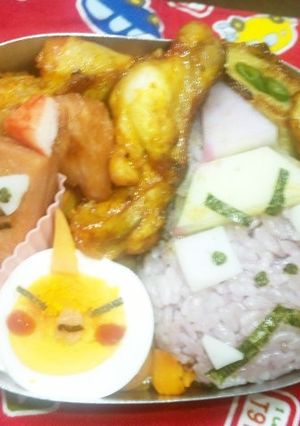 節分～子鬼トリオのキャラ弁-レシピのメイン写真