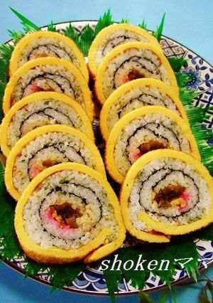 玉子巻き寿司(太巻き)♪-レシピのメイン写真