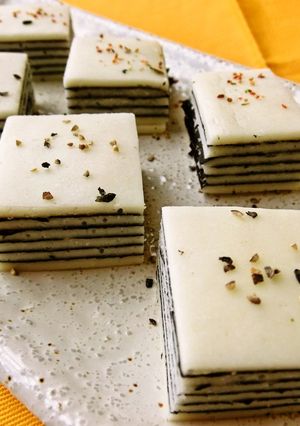 おつまみに☆チーズ&海苔重ね♪-レシピのメイン写真