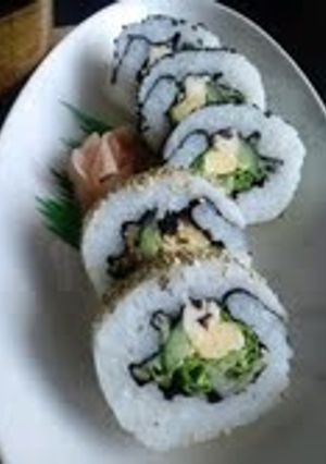 アメリカン!?恵方巻き~裏巻き~-レシピのメイン写真