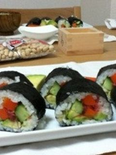 アボカド太巻き-レシピのメイン写真
