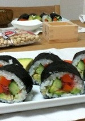 アボカド太巻き-レシピのメイン写真