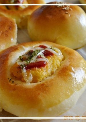 チキンナゲットのパン-レシピのメイン写真