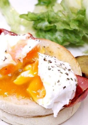 簡単にできる！エッグベネディクト風♪-レシピのメイン写真