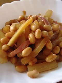 大豆と大根の炒め物-レシピのメイン写真