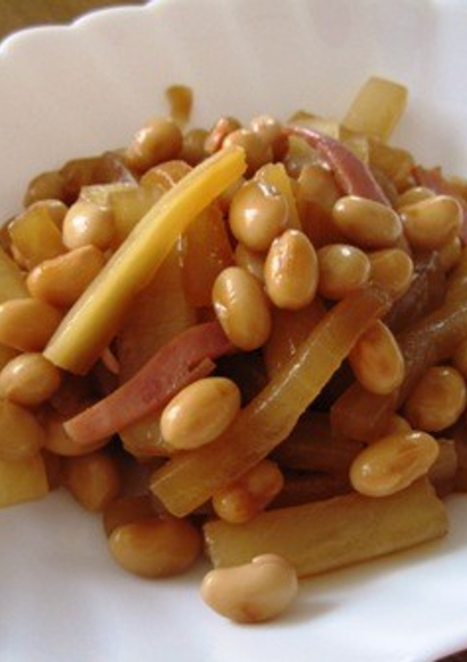 大豆と大根の炒め物-レシピのメイン写真