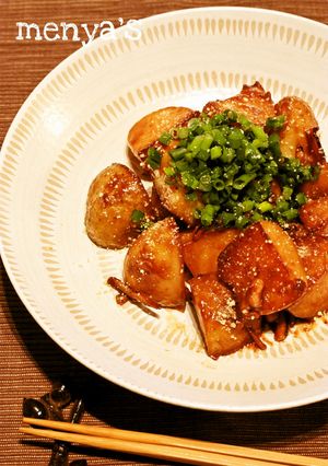 新じゃがバターの塩辛和え-レシピのメイン写真