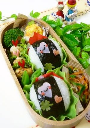 バレンタイン　ハート弁当2012-レシピのメイン写真