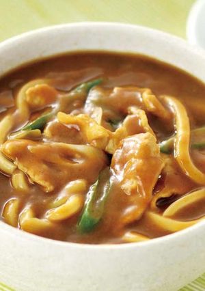 残ったカレーでお手軽カレーうどん-レシピのメイン写真