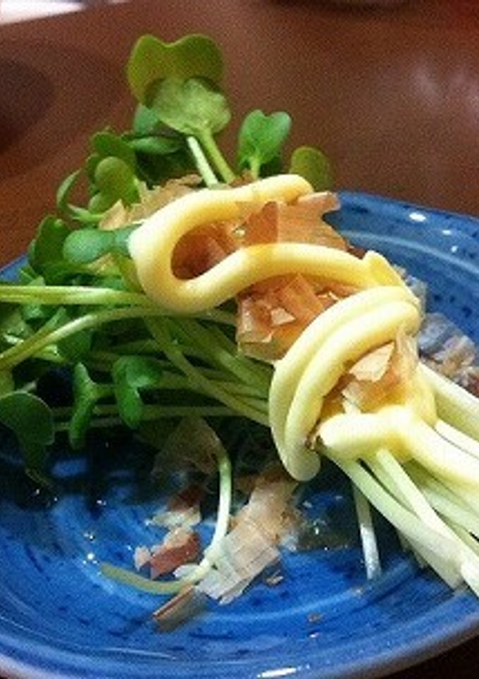 貝割れ大根の和風サラダ仕立て-レシピのメイン写真