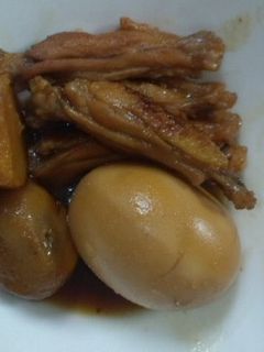里芋と手羽中の煮物~卵入り~-レシピのメイン写真