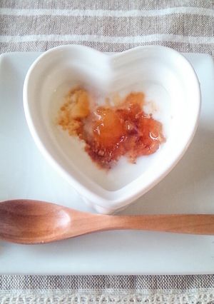 ヨーグルトに★醤油マーマレード-レシピのメイン写真