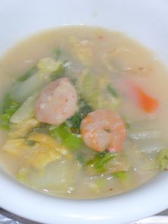 白菜のピリ辛スープ-レシピのメイン写真