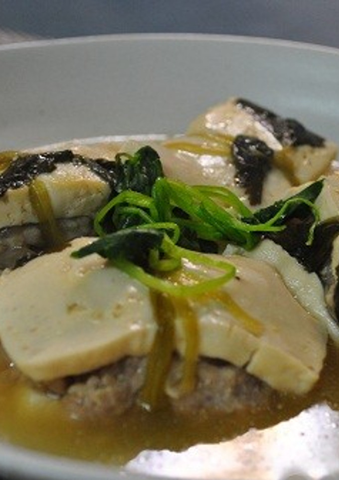 豆腐の肉挟み煮込み-レシピのメイン写真