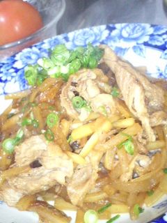 豚肉と大根の甘辛炒め-レシピのメイン写真