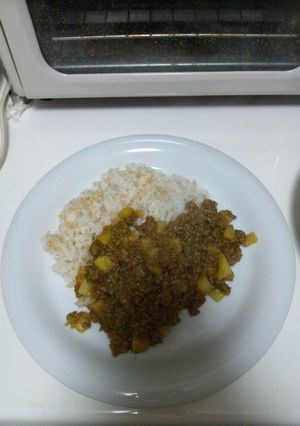 ドライカレー-レシピのメイン写真