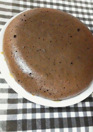 ダイエット炊飯器でおからケーキ ココア味-レシピのメイン写真