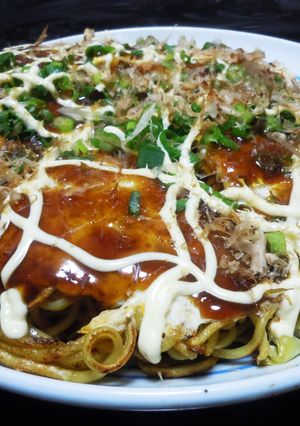 フライパン de 広島風お好み焼き-レシピのメイン写真