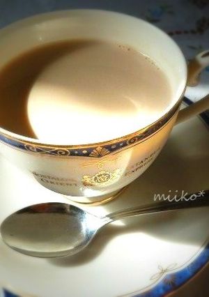 ほっと✿烏龍茶ラテ-レシピのメイン写真