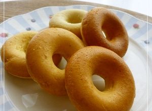 手軽に簡単★米粉のバナナ焼きドーナツ-レシピのメイン写真