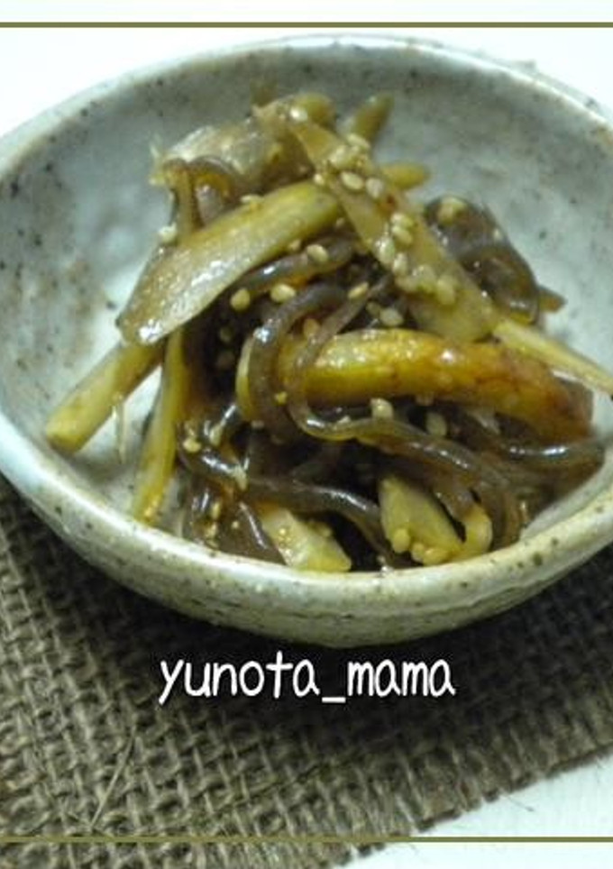 ちくわとごぼうの炒り煮-レシピのメイン写真