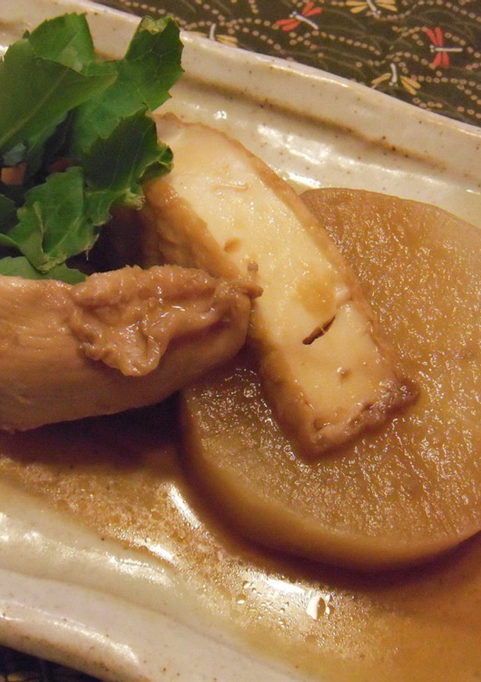 うれしいヘルシー！鶏ささみと大根の生姜煮-レシピのメイン写真