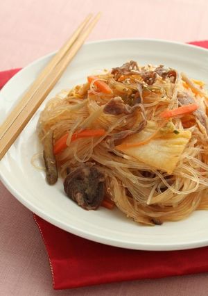 自宅にある材料で♪即席チャプチェ！-レシピのメイン写真