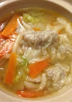 お気楽人生的な ワンタンスープ-レシピのメイン写真
