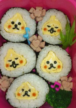 キャラ弁☆ｸｩｰのり巻き-レシピのメイン写真