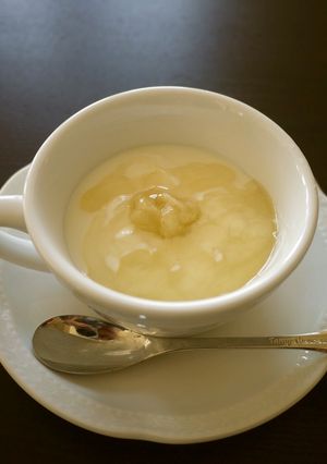 美肌&整腸♪ 蜂蜜生姜のホットヨーグルト-レシピのメイン写真
