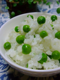 冷凍でも美味しいグリンピースご飯❤豆ご飯-レシピのメイン写真