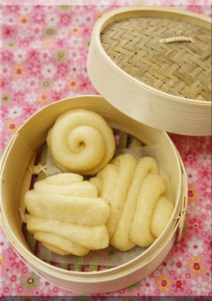 * 中国のテーブルロール ❤ 花巻♪-レシピのメイン写真