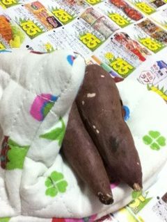 小さい焼き芋-レシピのメイン写真