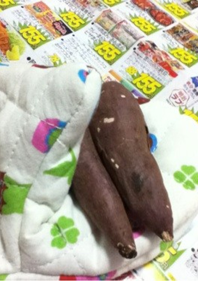 小さい焼き芋-レシピのメイン写真