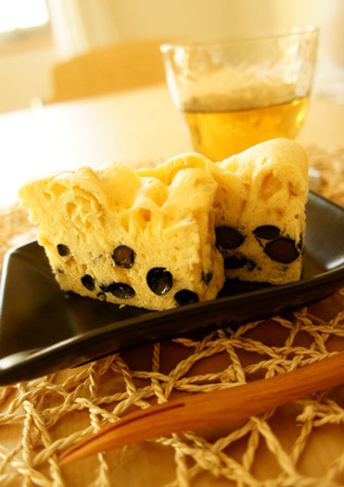 黒豆の蒸しケーキ-レシピのメイン写真